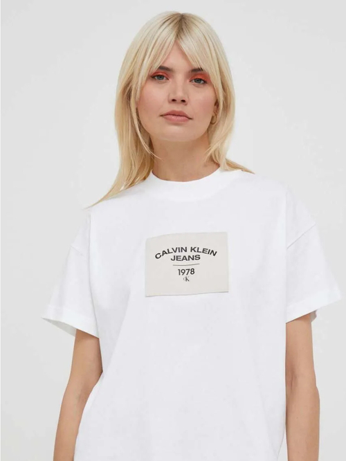 Calvin Klein dámské bílé tričko