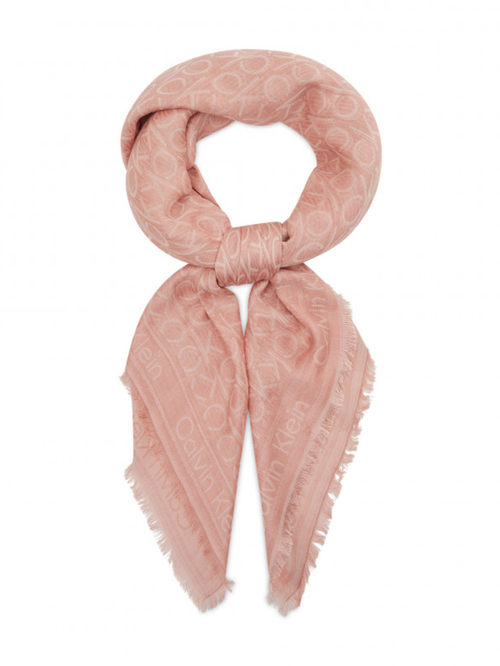 Calvin Klein dámský světle růžový šátek