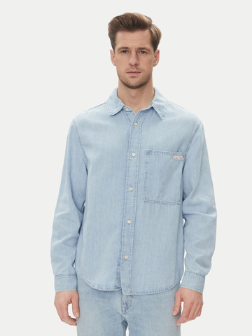 Calvin Klein pánská světle modrá košile 