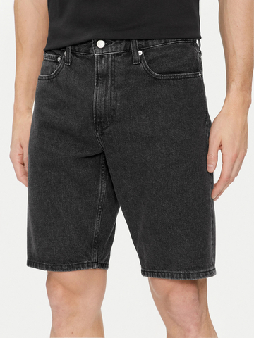 Calvin Klein pánské šedé džínové šortky