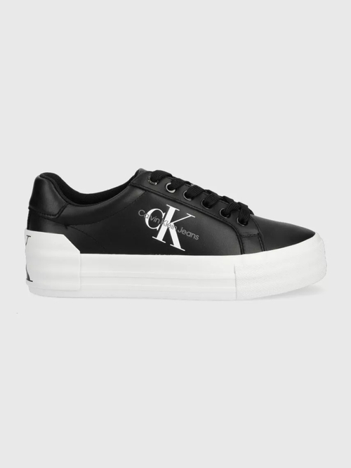 Calvin Klein dámské černé kožené tenisky