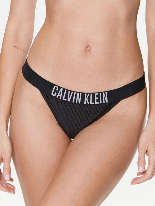 Calvin Klein dámské černé plavky spodní díl
