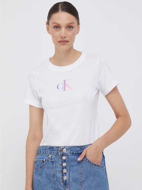 Calvin Klein dámské bílé tričko