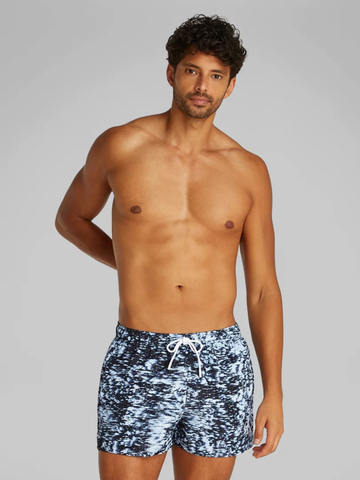 Calvin Klein pánské modročerné plavky