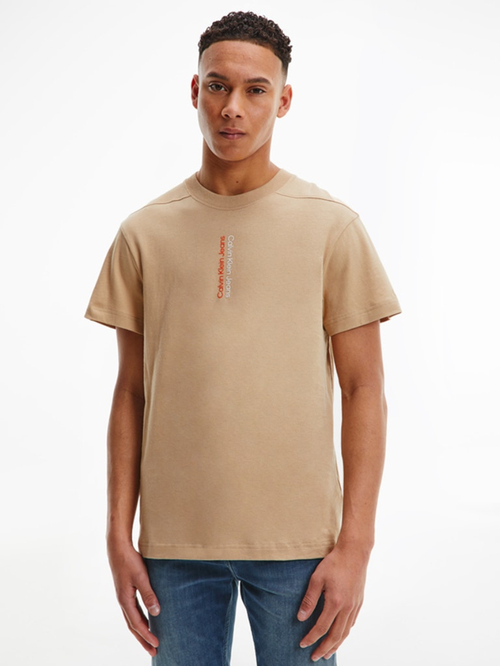 Calvin Klein pánské světle hnědé tričko