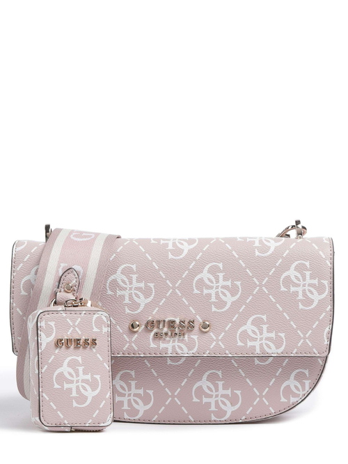 Guess dámská růžová crossbody kabelka