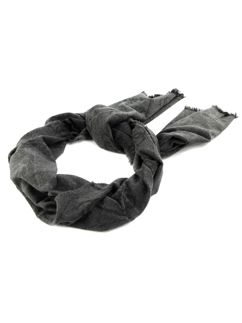 Guess dámský šedý vzorovaný šátek