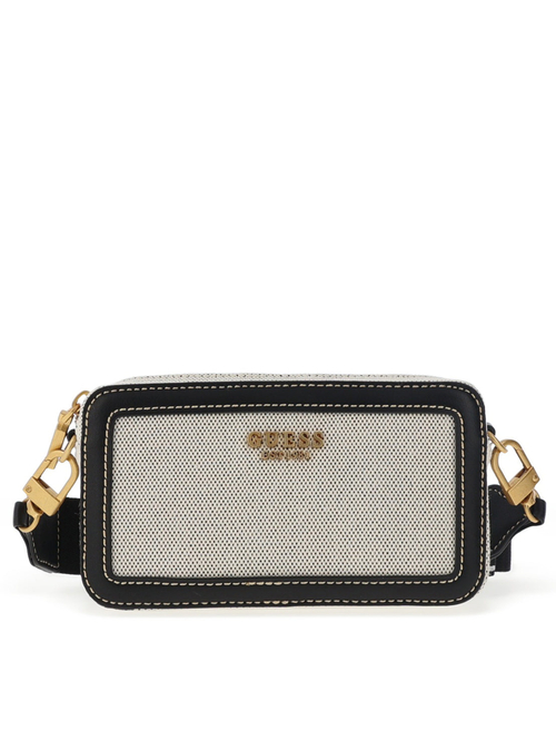 Guess dámská béžovočerná crossbody kabelka