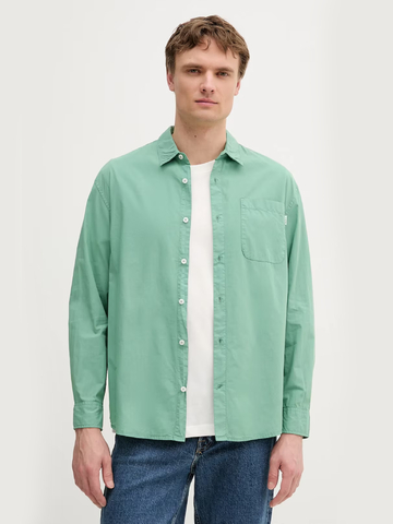 Pepe Jeans pánská zelená košile Cliff