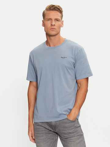 Pepe Jeans pánské modré tričko