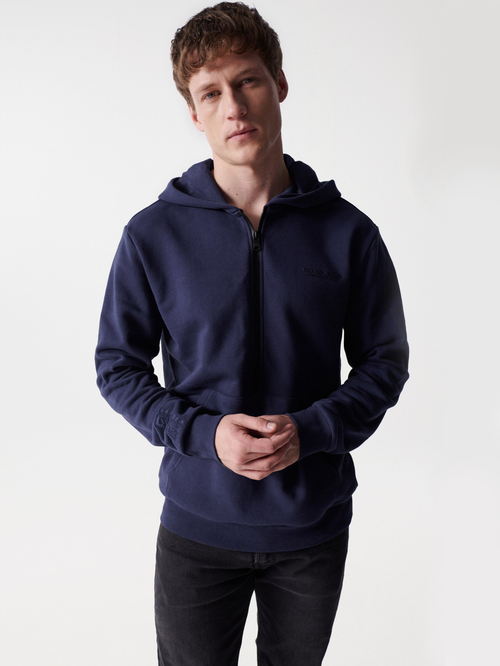 Salsa Jeans pánská tmavě modrá mikina