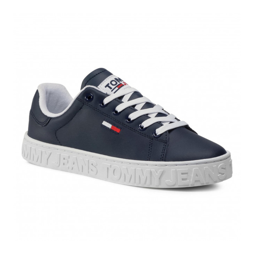 Tommy Jeans dámské tmavě modré tenisky Cupsole Sneak