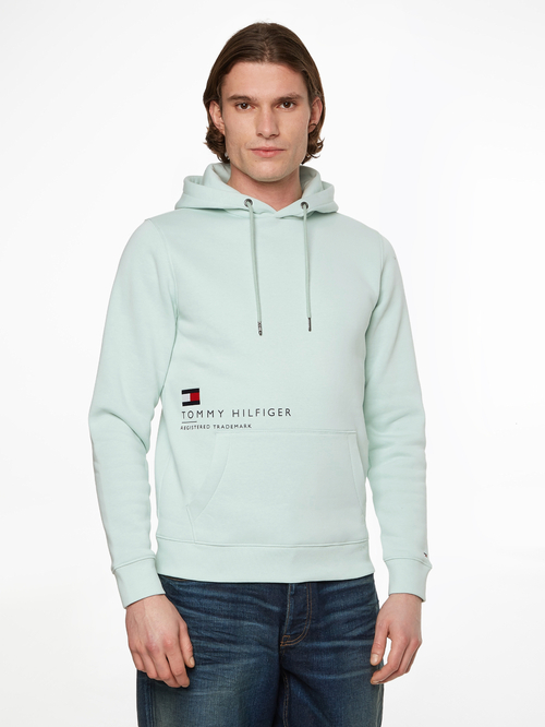 Tommy Hilfiger pánská mintová mikina