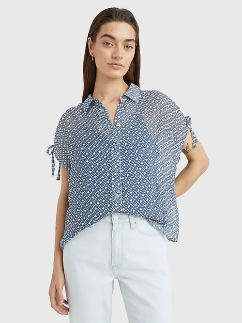 Tommy Hilfiger dámská halenka s monogramem 