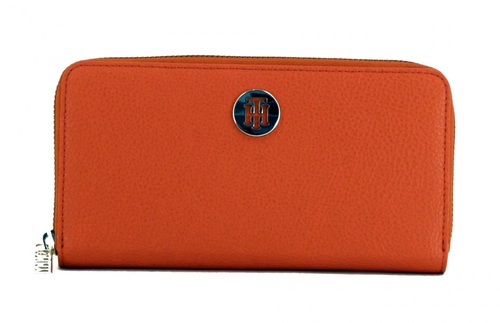 Tommy Hilfiger dámská oranžová peněženka Core