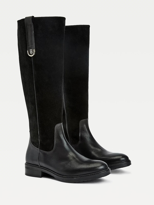 Tommy Hilfiger dámské černé kozačky