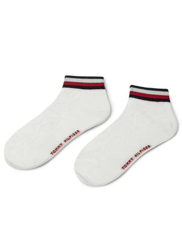 Tommy Hilfiger dámské krémové ponožky