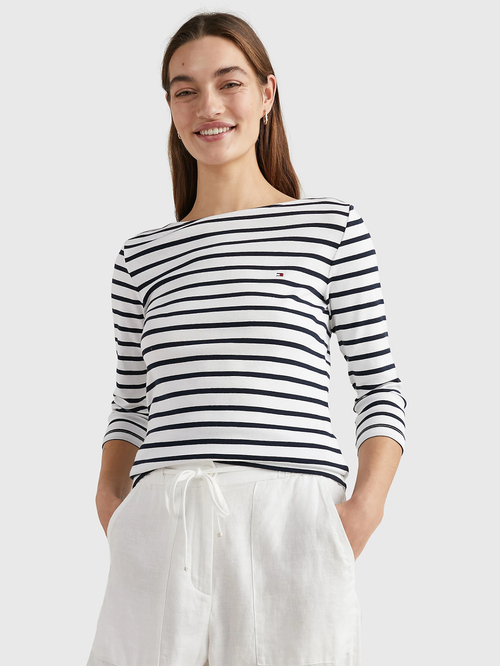 Tommy Hilfiger dámské pruhované tričko