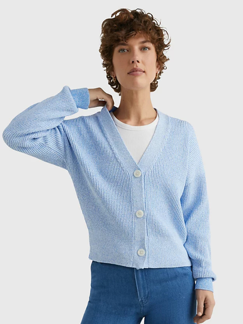 Tommy Hilfiger dámský modrý svetr 