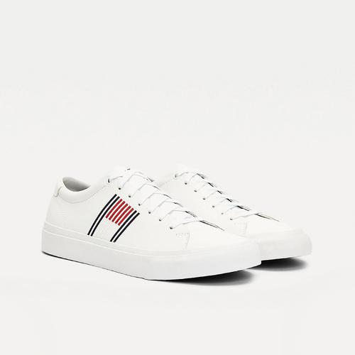 Tommy Hilfiger pánské bílé tenisky Corporate