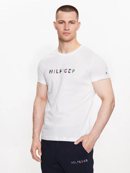 Tommy Hilfiger pánské bílé triko 