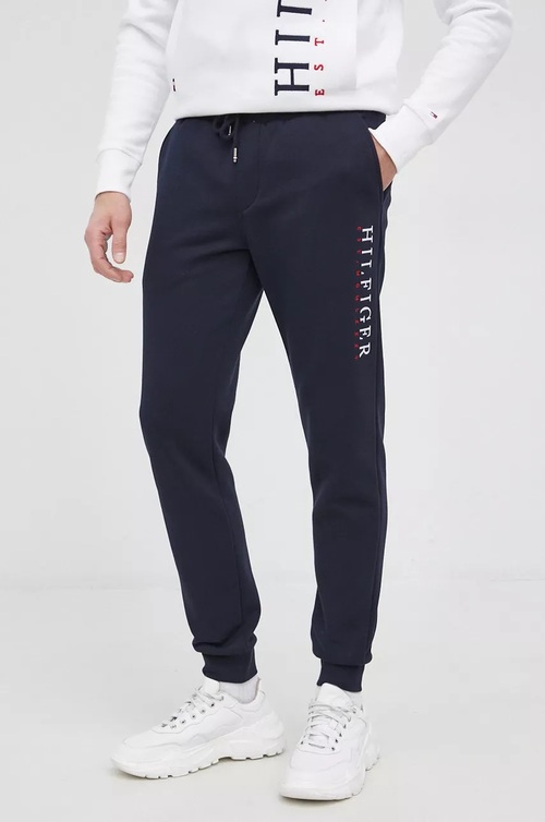 Tommy Hilfiger pánské tmavě modré tepláky Corp
