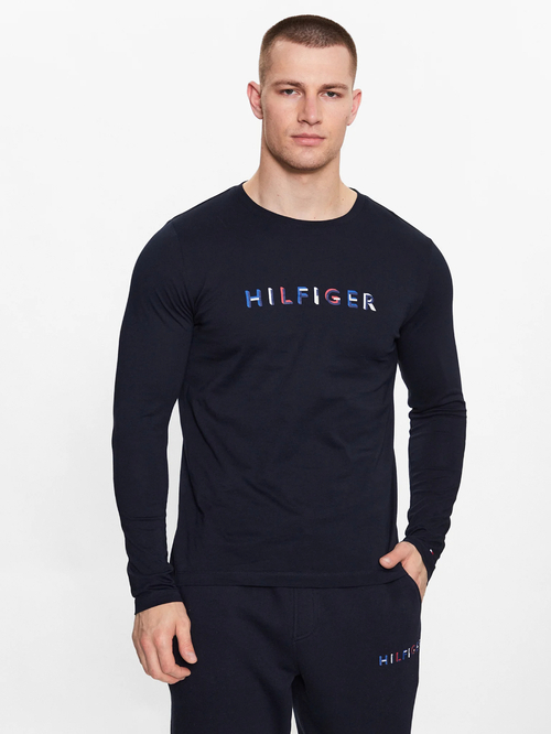 Tommy Hilfiger pánské tmavě modré triko 