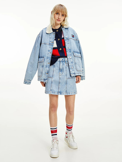 Tommy Jeans dámská džínová bunda