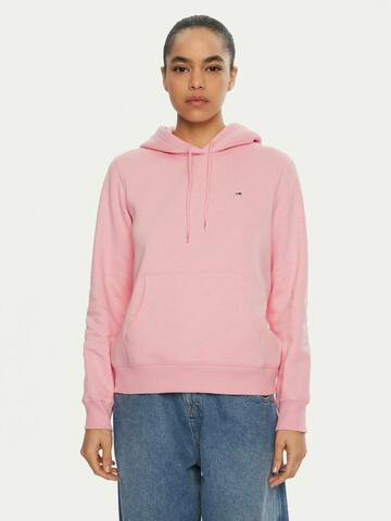 Tommy Jeans dámská růžová mikina