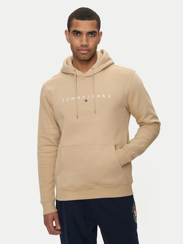 Tommy Jeans pánská béžová mikina