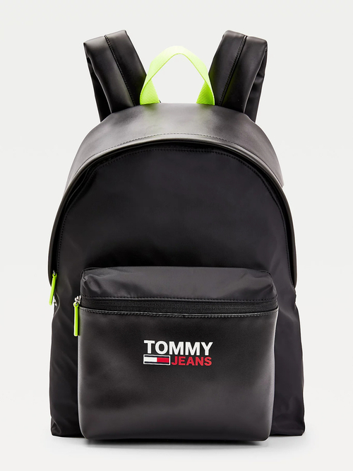 Tommy Jeans pánský černý batoh Campus