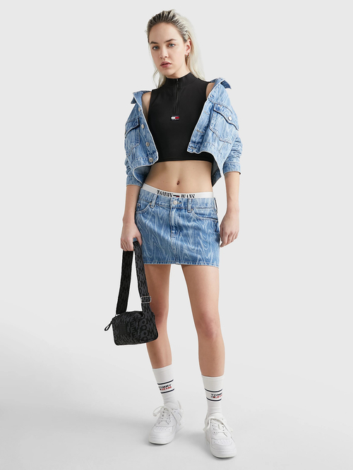 Tommy Jeans dámský černý top