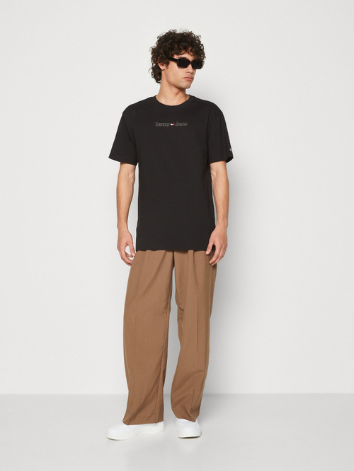 Tommy Jeans pánské černé triko