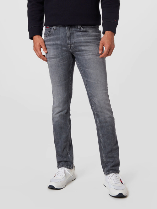 Tommy Jeans pánské šedé džíny SCANTON 