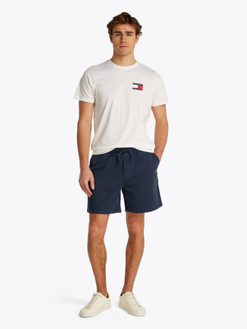 Tommy Jeans pánské modré plátěné šortky