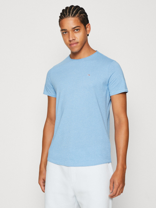 Tommy Jeans pánské světle modré tričko 