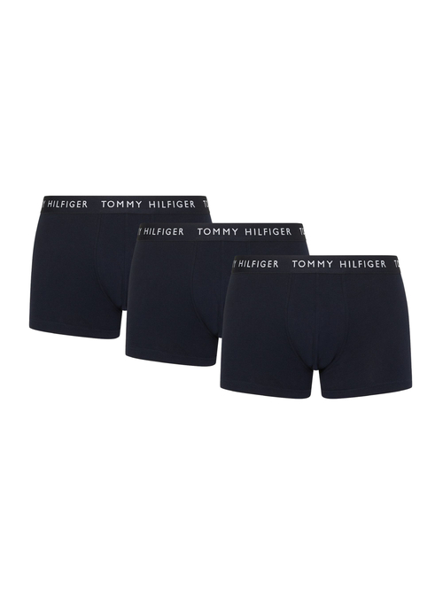 Tommy Hilfiger pánské tmavě modré boxerky 3 pack