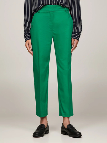 Tommy Hilfiger dámské zelené Chino kalhoty
