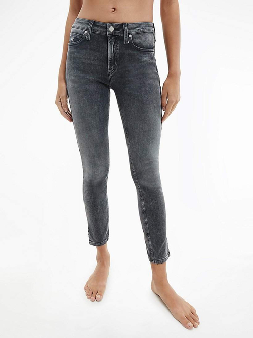 Calvin Klein dámské šedé džíny Ankle