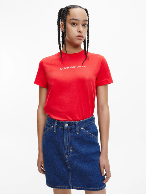 Calvin Klein dámské červené tričko