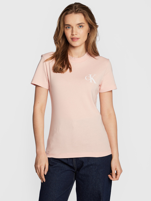 Calvin Klein dámské růžové tričko
