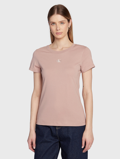 Calvin Klein dámské starorůžové tričko