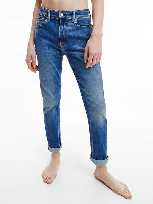 Calvin Klein pánské modré džíny Taper