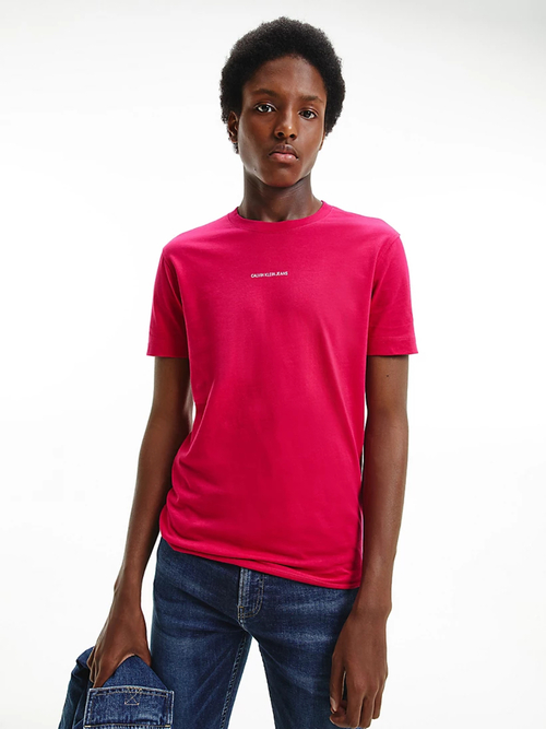 Calvin Klein tmavě růžové tričko