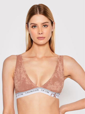Calvin Klein dámská růžová podprsenka