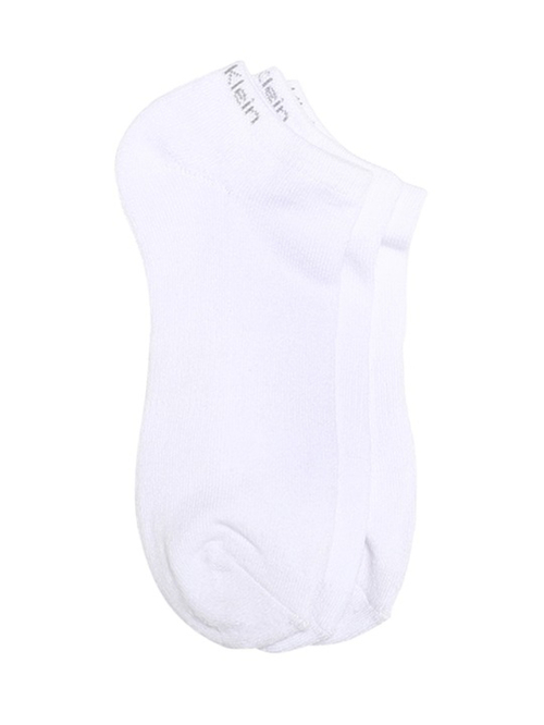 Calvin Klein pánské bílé ponožky 3 pack