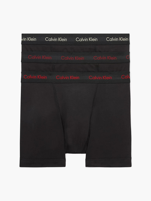 Calvin Klein pánské černé boxerky 3 pack