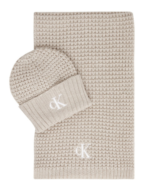 Calvin Klein dámská sada čepice se šálou