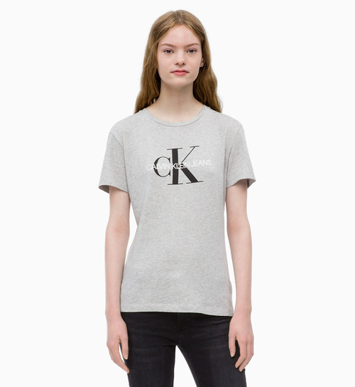 Calvin Klein dámské šedé tričko Core