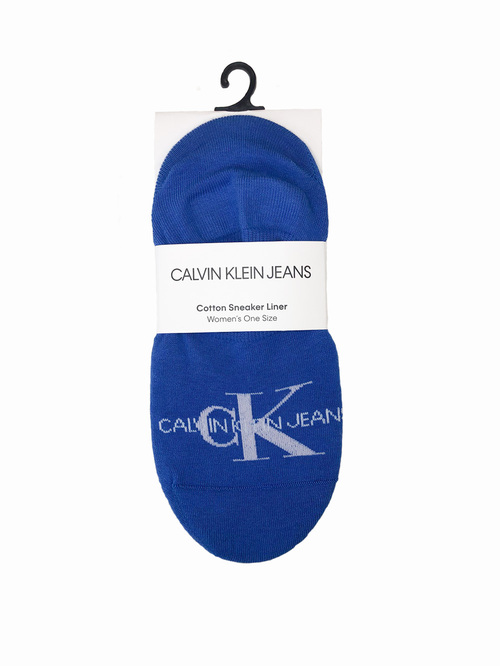 Calvin Klein dámské modré ponožky